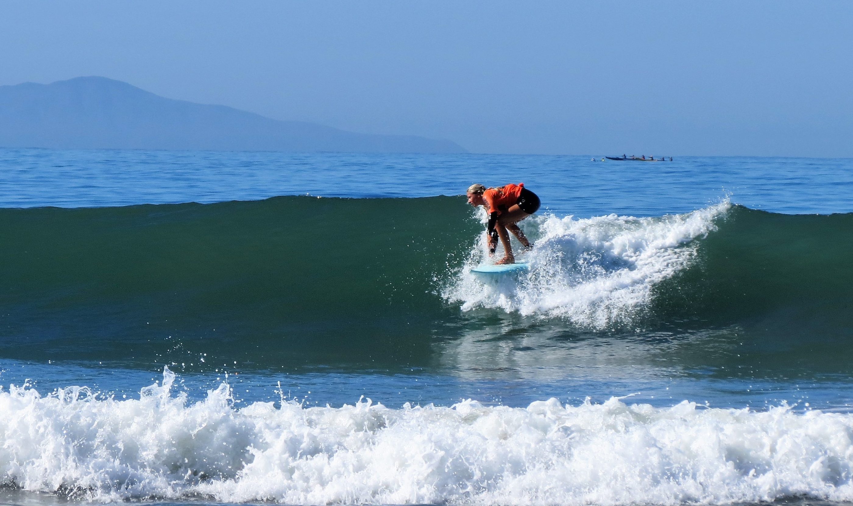 Surfer in action - Ventura, CA