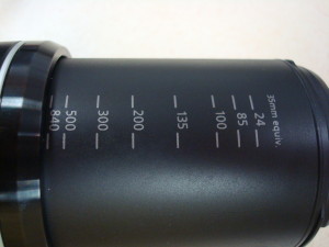 35mm Equivalent Markings